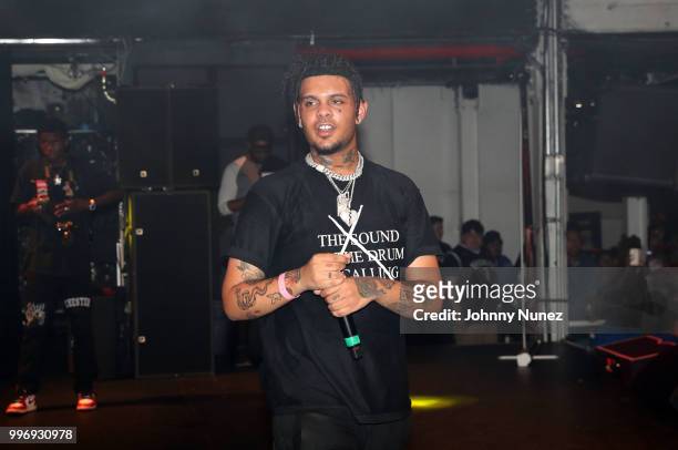 Smokepurpp performs at the XXL Freshman Class 2018 concert at Terminal 5 on July 11, 2018 in New York City.