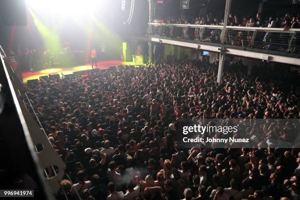 Smokepurpp performs at the XXL Freshman Class 2018 concert at Terminal 5 on July 11, 2018 in New York City.