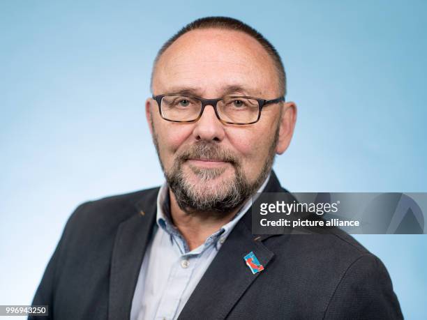 Frank Magnitz, member of the AfD parliamentary group in the 19th legislative period of the Bundestag , photographed at the Bundestag in Berlin,...