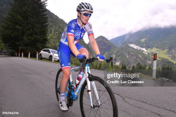 Lauren Kitchen of Australia and Team FDJ Nouvelle Aquitaine Futuroscope / during the 29th Tour of Italy 2018 - Women, Stage 7 a 15km Individual time...