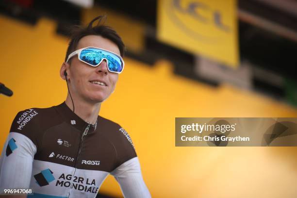 Start / Romain Bardet of France and Team AG2R La Mondiale / during 105th Tour de France 2018, Stage 6 a 181km stage from Brest to Mur-de-Bretagne...