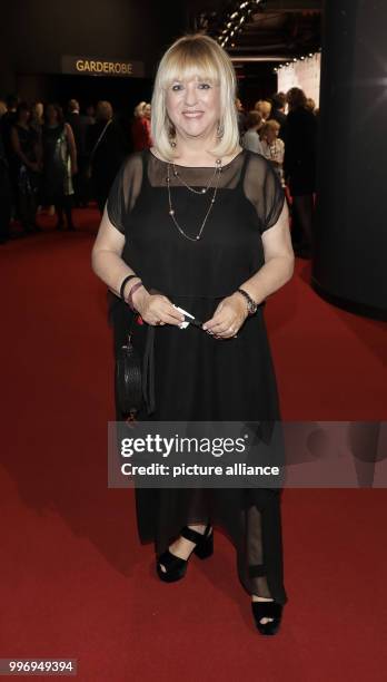 Journalist Patricia Riekel, photographed at the charity gala 'Tribute to Bambi' in Berlin, Germany, 5 October 2017. Photo: Jörg Carstensen/dpa