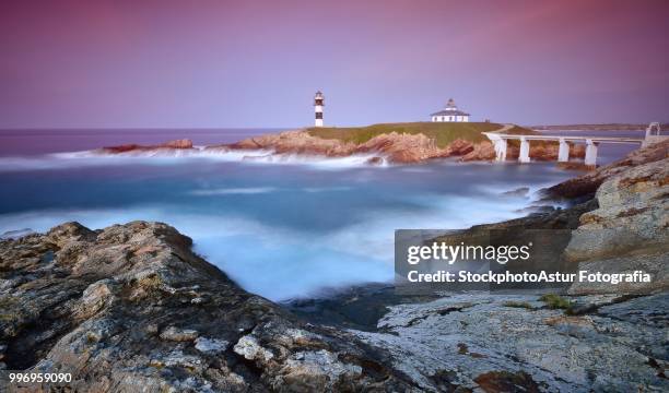 view on pancha island at sunset - fotografia stock pictures, royalty-free photos & images