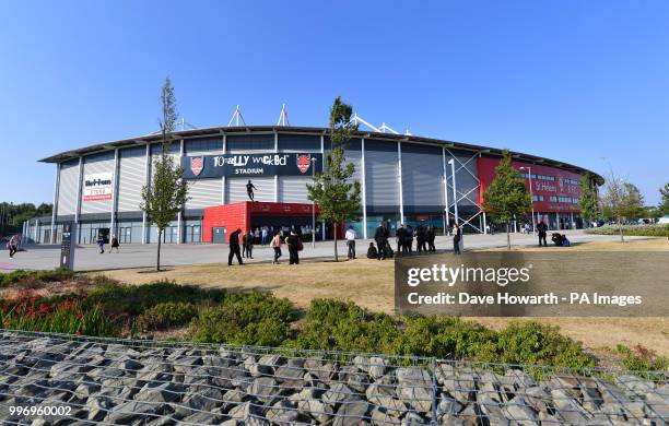 General view of the Totally Wicked Stadium