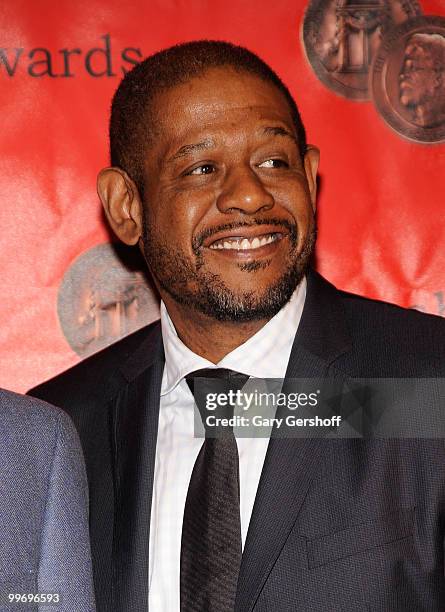 Actor/producer Forest Whitaker attends the 69th Annual Peabody Awards at The Waldorf=Astoria on May 17, 2010 in New York City.