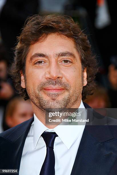 Javier Bardem attends the Biutiful Premiere at the Palais des Festivals during the 63rd International Cannes Film Festival on May 17, 2010 in Cannes,...