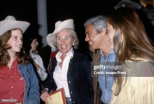 Ethel Kennedy and Ralph Lauren circa 1979 in New York.