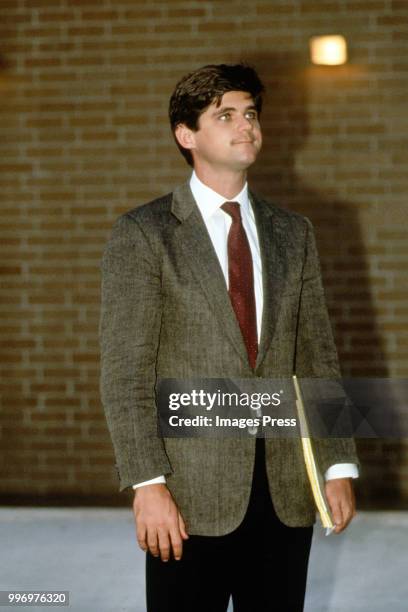 William Kennedy Smith, the defendant at the William Kennedy Smith Rape Trial circa 1991 in West Palm Beach, Florida.