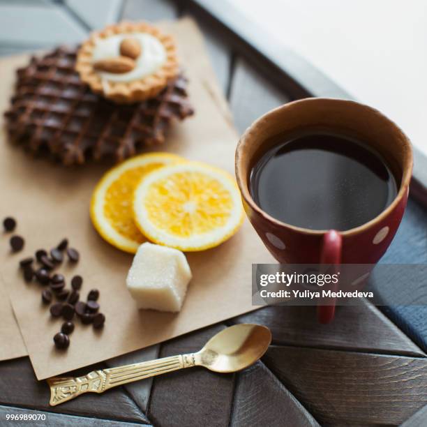 morning coffee - medvedeva ストックフォトと画像