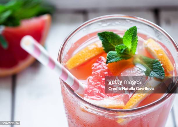 citrus drink - gavrilova stock-fotos und bilder