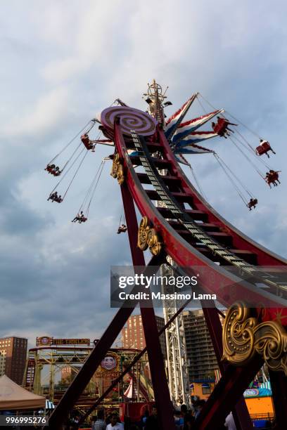 coney island, nyc - a coney stockfoto's en -beelden