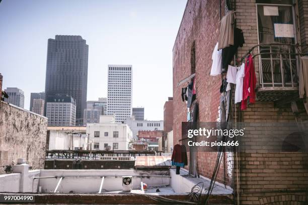 buildings of san francisco downtown - 666 stock pictures, royalty-free photos & images