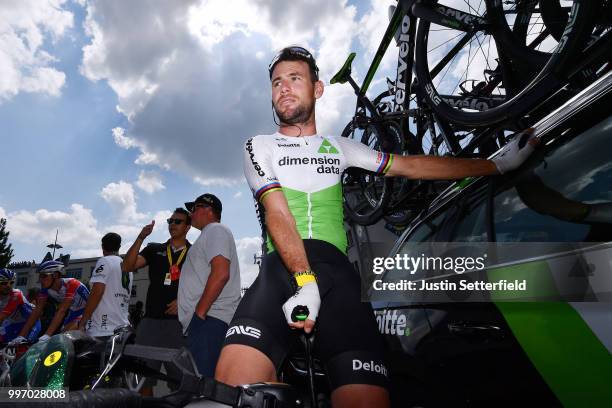 Start / Mark Cavendish of Great Britain and Team Dimension Data / during 105th Tour de France 2018, Stage 6 a 181km stage from Brest to...
