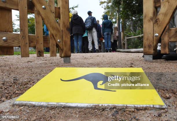 The new Australia cage of the Karlsruhe Zoo is oepned in Karlsruhe, Germany, 6 October 2017. The existing premises were expanded, adding a new part...