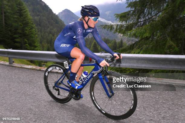 Sara Penton of Sweden and Team Virtu Cycling / during the 29th Tour of Italy 2018 - Women, Stage 7 a 15km Individual time trial stage from Lanzada to...