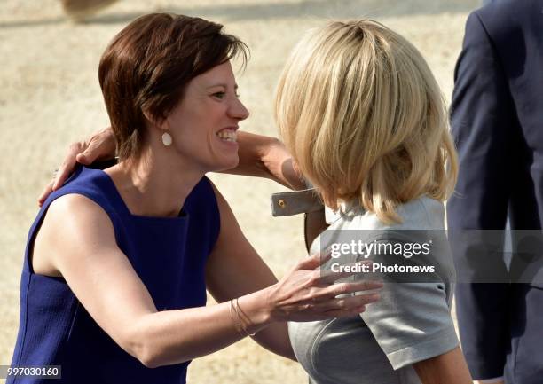 Tervueren 12/07/18 © Philip Reynaers / Photonews - Visites des conjoints des chefs d'État et de gouvernement dans le Brabant flamand - Bezoek van de...