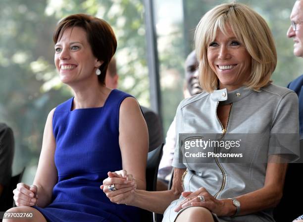 Tervueren 12/07/18 © Philip Reynaers / Photonews - Visites des conjoints des chefs d'État et de gouvernement dans le Brabant flamand - Bezoek van de...