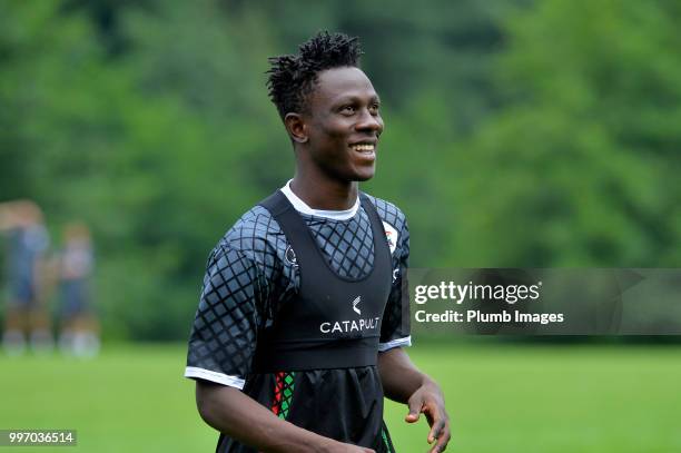 Kamal Sowah during the OH Leuven Pre-Season Training Camp on July 12, 2018 in Maribor, Slovenia.
