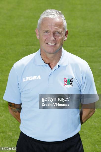 Jack de Gier during the team presentation of NEC Nijmegen on July 11, 2018 at the Goffert stadium in Nijmegen, The Netherlands