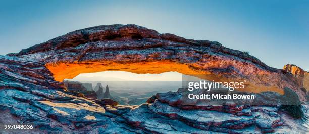 mesa arch - micah stock pictures, royalty-free photos & images
