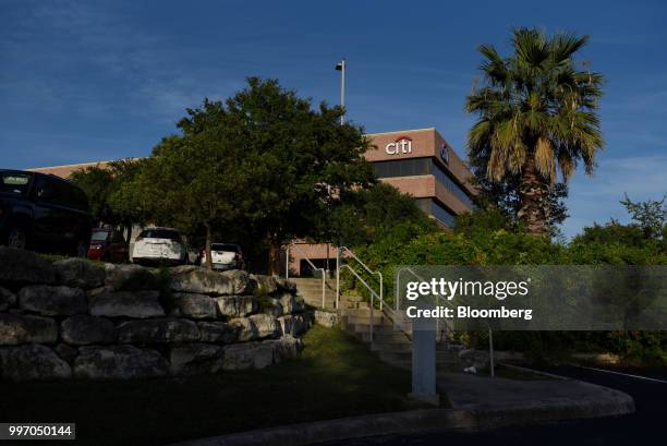 Citibank Operations Center stands in San Antonio, Texas, U.S., on Wednesday, July 11, 2018. Citigroup Inc. Is scheduled to release earnings figures...