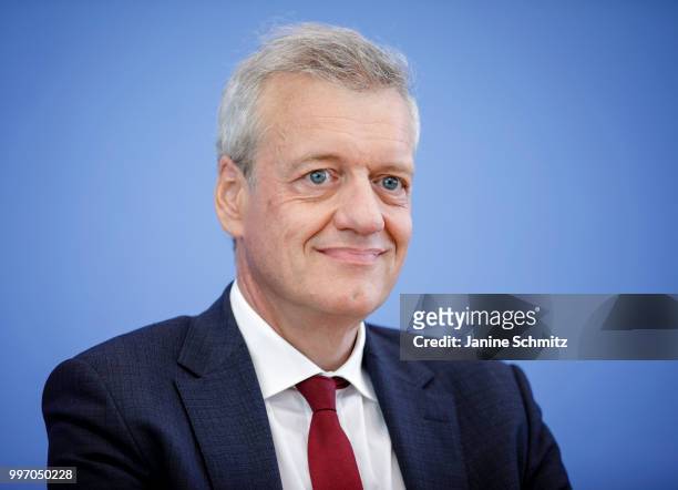Ferdinand M. Gerlach, Chairman of the German Council of Experts for the Assessment of Healthcare Development , is pictured during a press conference...