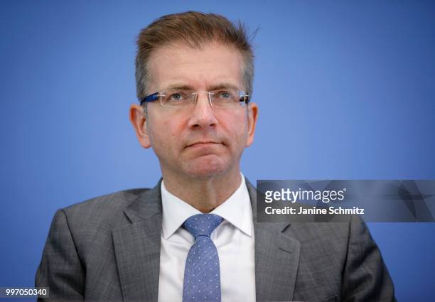 Wolfgang Greiner, Member of the German Council of Experts for the Assessment of Healthcare Development , is pictured during a press conference to...