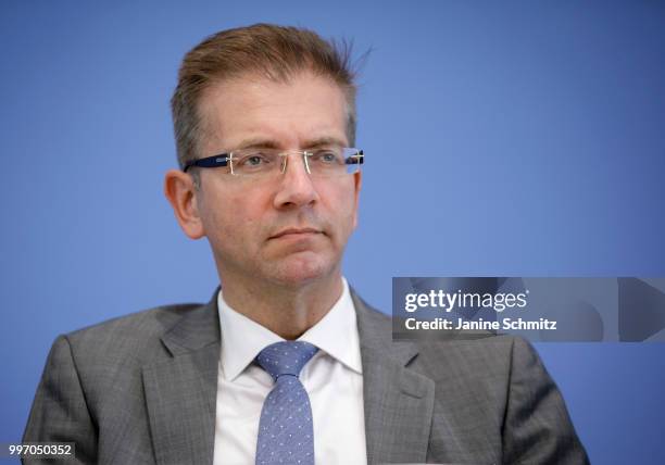 Wolfgang Greiner, Member of the German Council of Experts for the Assessment of Healthcare Development , is pictured during a press conference to...