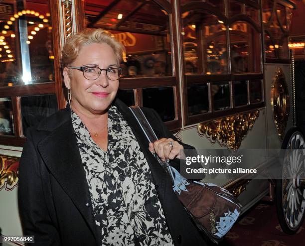 Actress Katerina Jocob during the premiere gala of Circus Roncalli under the slogan "40 years of traveling towards the rainbow" at the Leonrods Plaza...