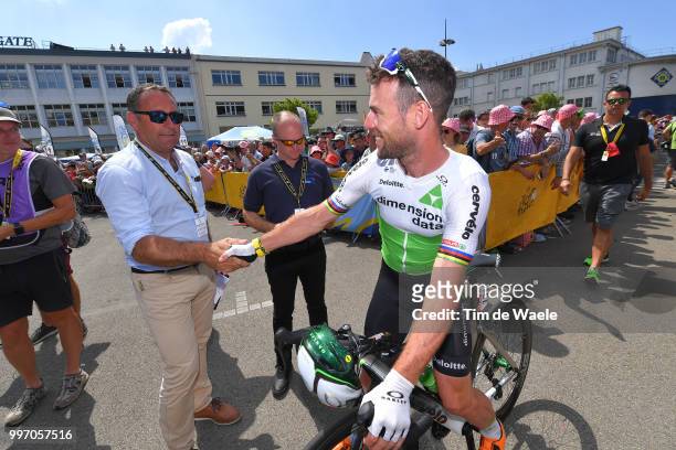 Start / Mark Cavendish of Great Britain and Team Dimension Data / during 105th Tour de France 2018, Stage 6 a 181km stage from Brest to...