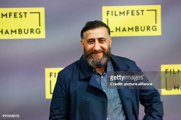 Actor Kida Khodr arrives for the German premiere of the film "Nur Gott kann mich richten" during the Hamburg Film Festival in Hamburg, Germany, 7...