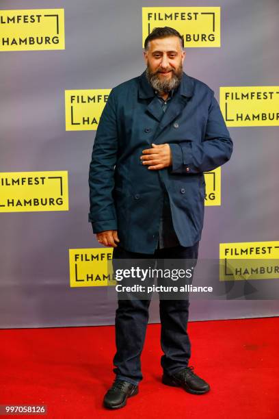 Actor Kida Khodr arrives for the German premiere of the film "Nur Gott kann mich richten" during the Hamburg Film Festival in Hamburg, Germany, 7...