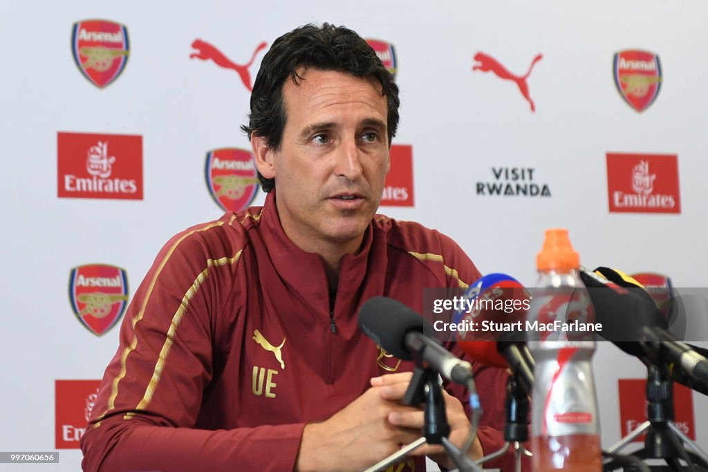 Arsenal Training and Press Conference