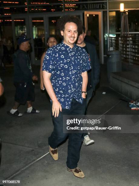 Josh Sussman is seen on July 11, 2018 in Los Angeles, California.