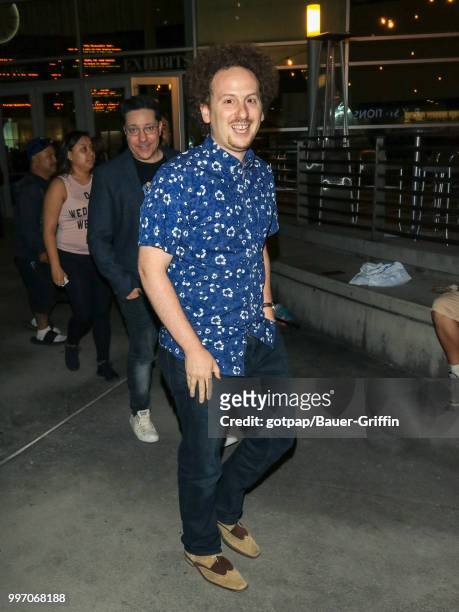 Josh Sussman is seen on July 11, 2018 in Los Angeles, California.