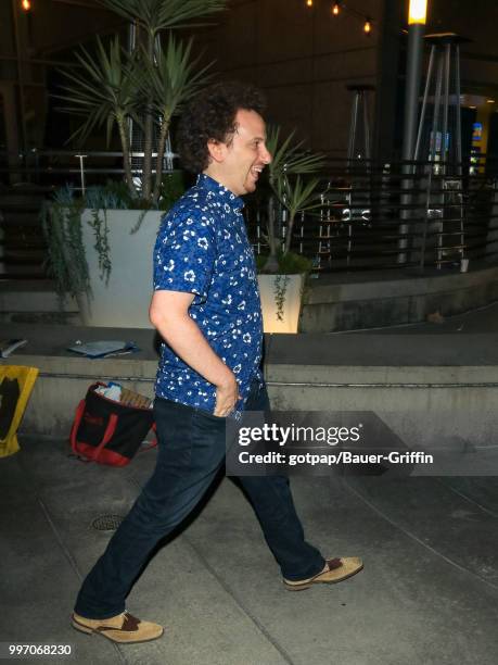 Josh Sussman is seen on July 11, 2018 in Los Angeles, California.