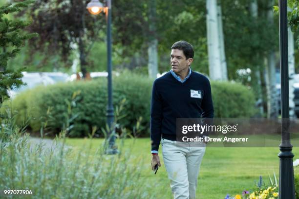 Alfonso de Angoitia, co-chief executive officer of Grupo Televisa, S.A., one of the main cable television operators in Mexico, attends the annual...