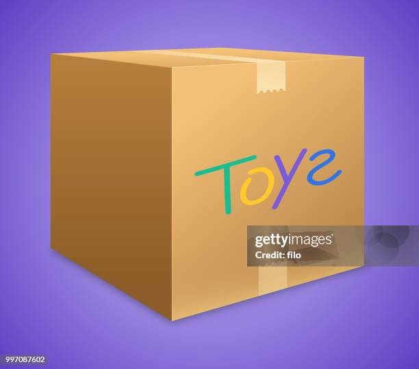 toy box - filo stock illustrations