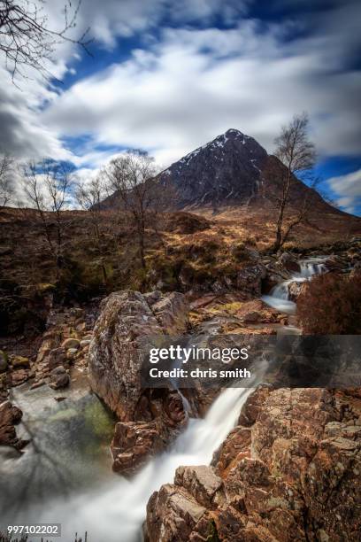 buachaille etive mor - mor stock-fotos und bilder