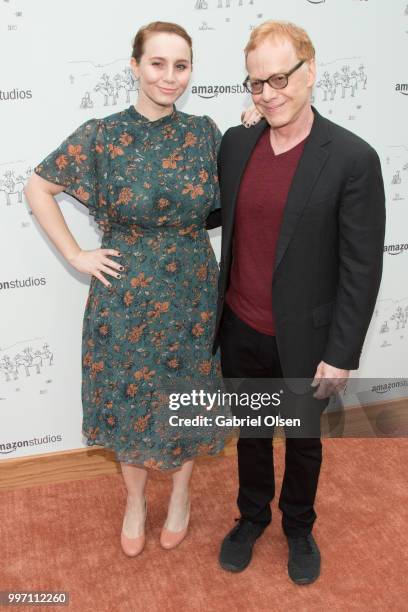 Mali Elfman and Danny Elfman arrive to the Amazon Studios premiere of "Don't Worry, He Wont Get Far On Foot" at ArcLight Hollywood on July 11, 2018...