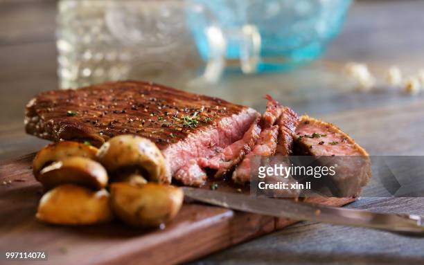 beef steak - unprocessed bildbanksfoton och bilder
