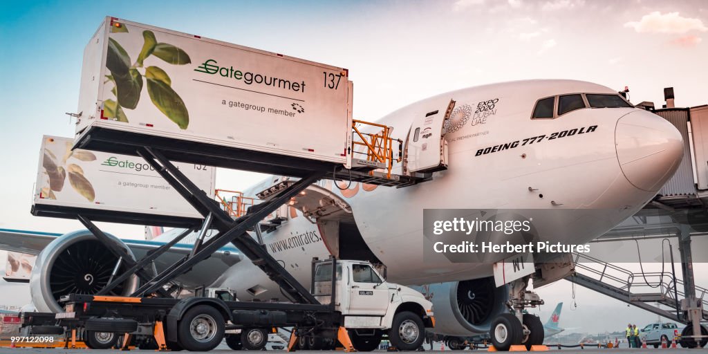 Eerste vlucht Dubai - Santiago, Chili - tussenstop Sao Paulo Guarulhos