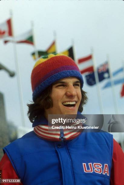 Winter Olympics: Closeup portrait of USA Eric Heiden posing at Sheffield Oval. Lake Placid, NY 2/14/1980 -- 2/23/1980 CREDIT: Heinz Kluetmeier