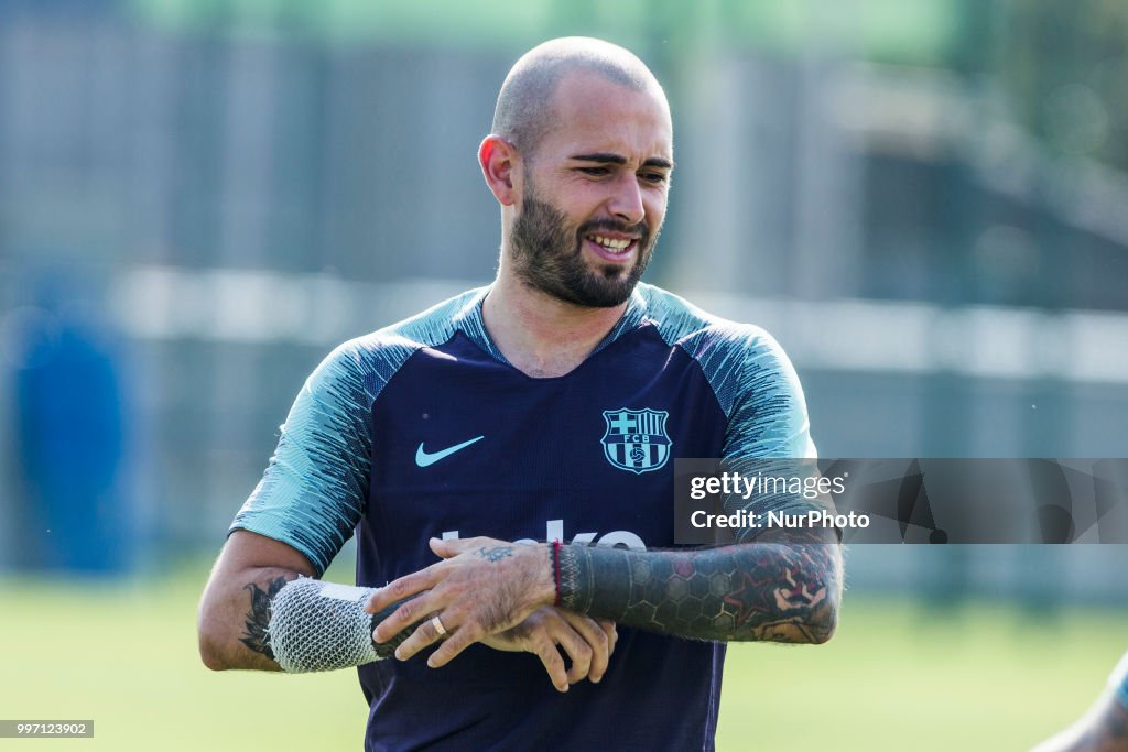 FC Barcelona First Training Session