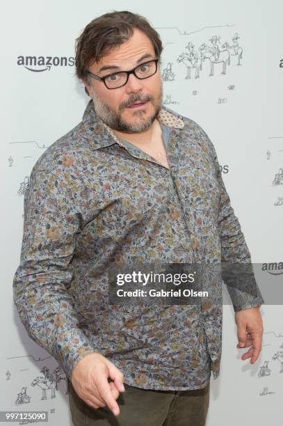 Jack Black arrives to the Amazon Studios premiere of "Don't Worry, He Wont Get Far On Foot" at ArcLight Hollywood on July 11, 2018 in Hollywood,...