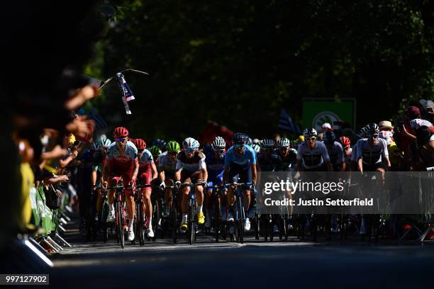 Tony Martin of Germany and Team Katusha / Pierre Latour of France and Team AG2R La Mondiale / Julian Alaphilippe of France and Team Quick-Step Floors...