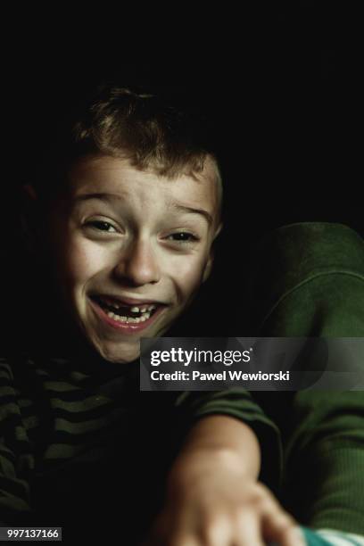 boy laughing - malopolskie province stock pictures, royalty-free photos & images