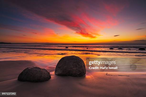 lucky moeraki - moeraki stock pictures, royalty-free photos & images