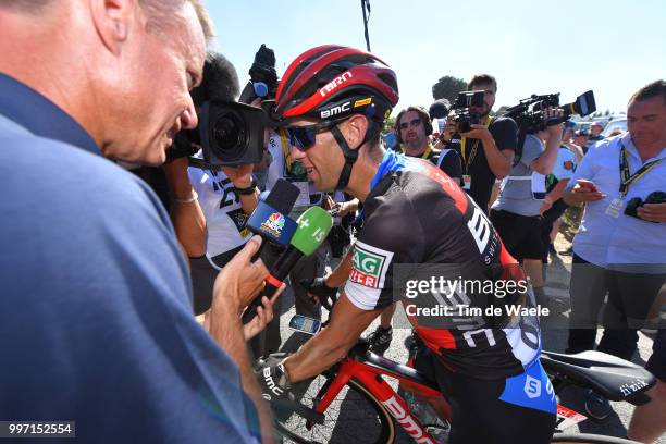 Arrival / Richie Porte of Australia and BMC Racing Team / during 105th Tour de France 2018, Stage 6 a 181km stage from Brest to Mur-de-Bretagne...