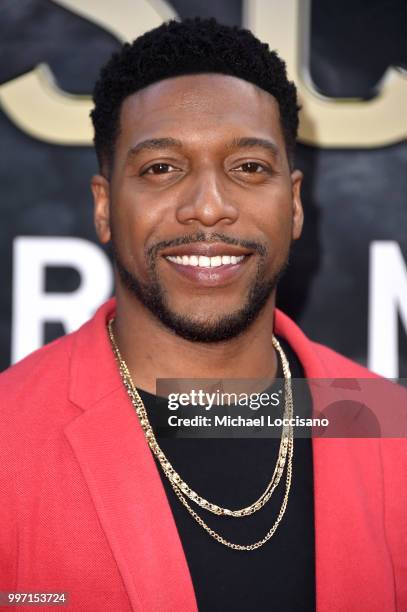 Jocko Sims attends the 'Skyscraper' New York Premiere at AMC Loews Lincoln Square on July 10, 2018 in New York City.